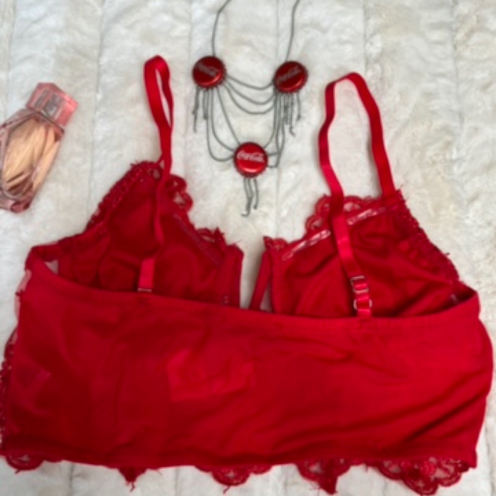 3 Red Bralettes - Picture 7 of 7